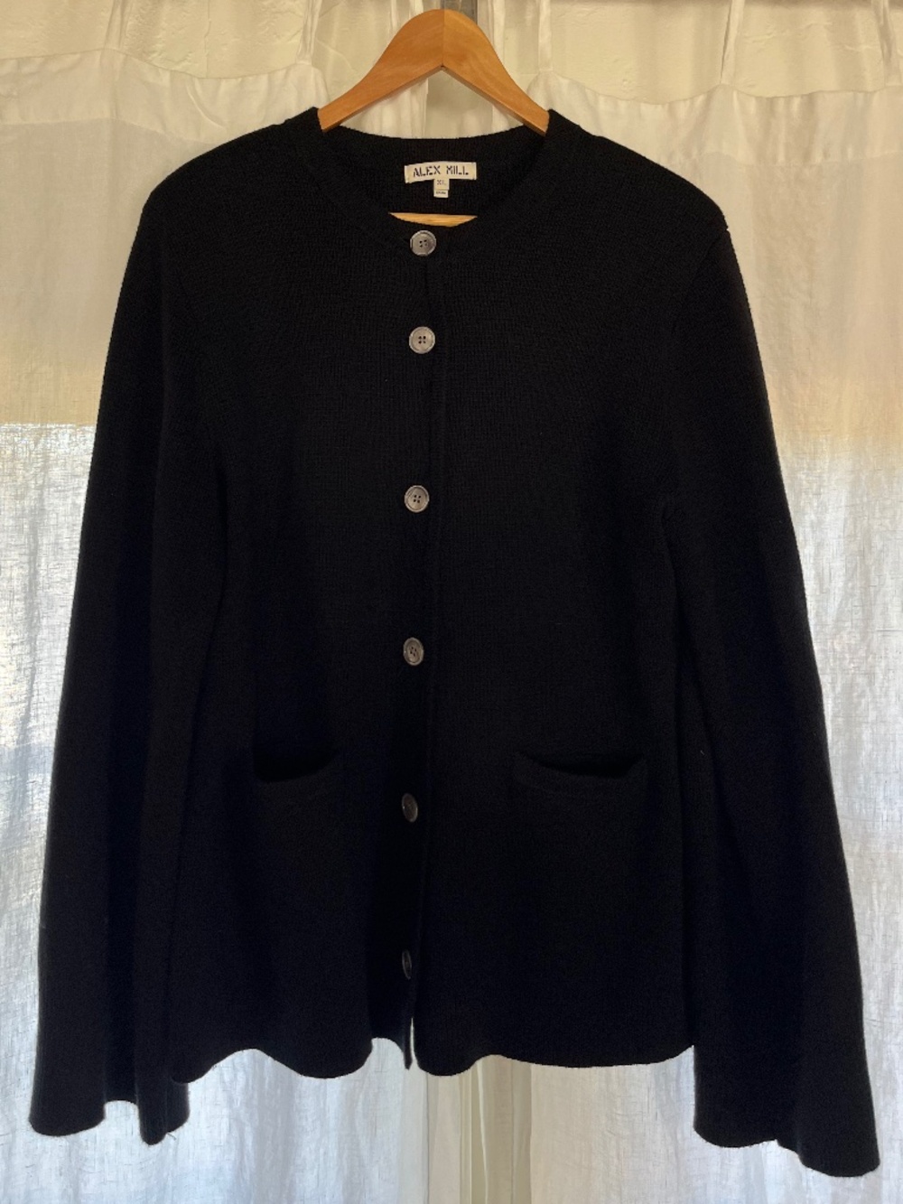 Alex Mill Sweater Jacket Size XL